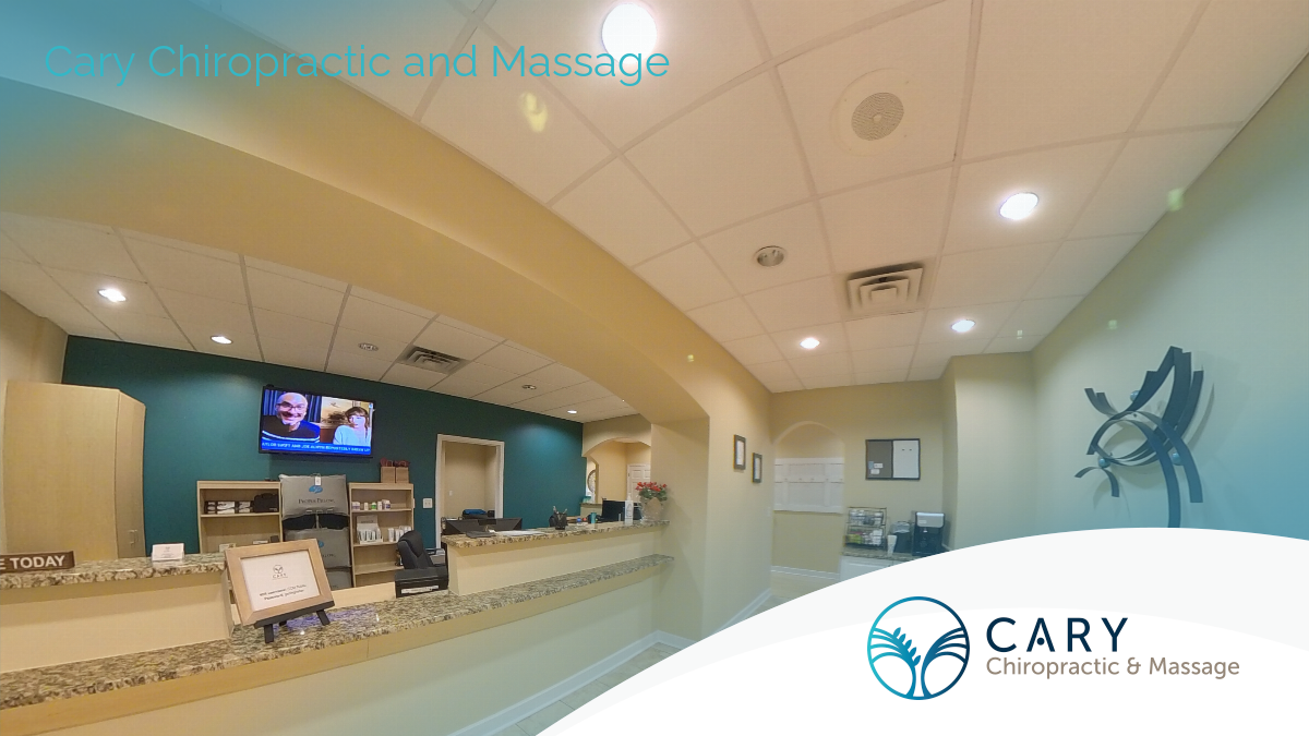 Cary Chiropractic and Massage Waiting Room